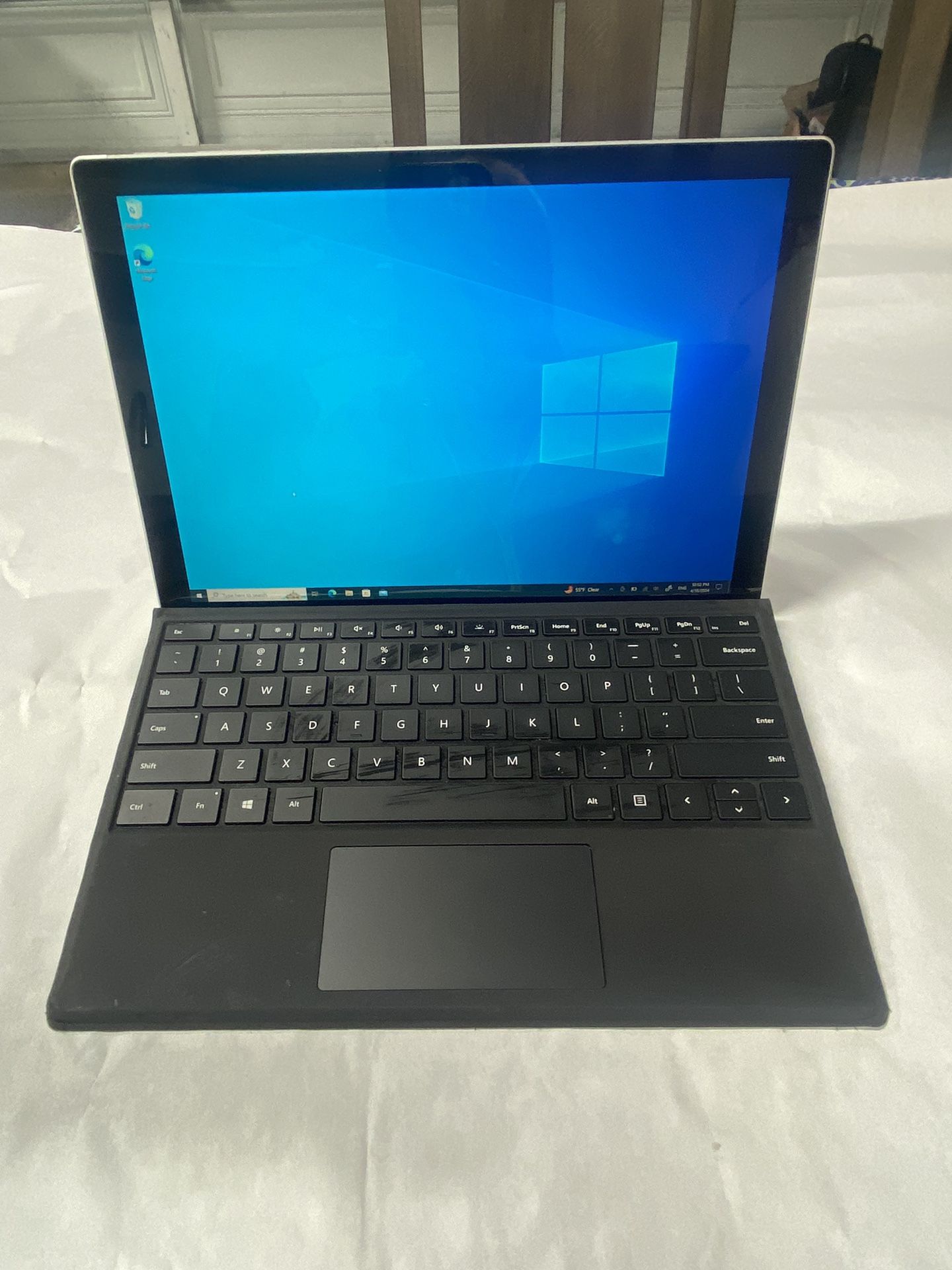 Microsoft Tablet 1866 7pro  10th Generation With Keyboard 