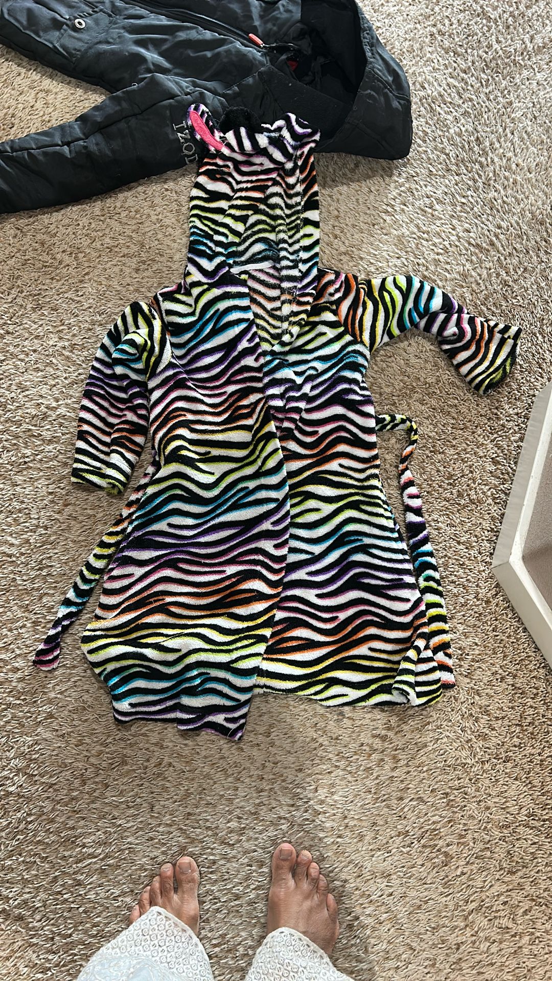 Girls Winter Robe 6/6x