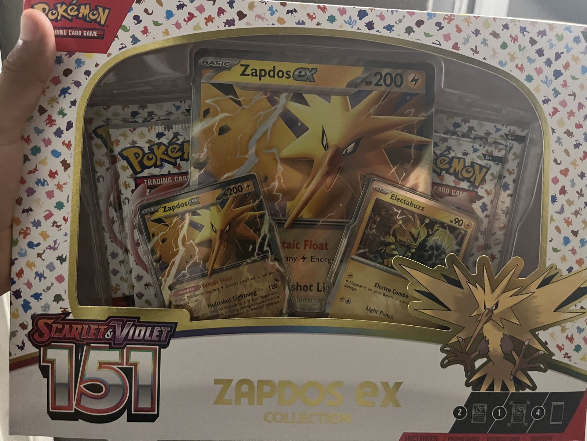 Zapdos Ex Collection 151