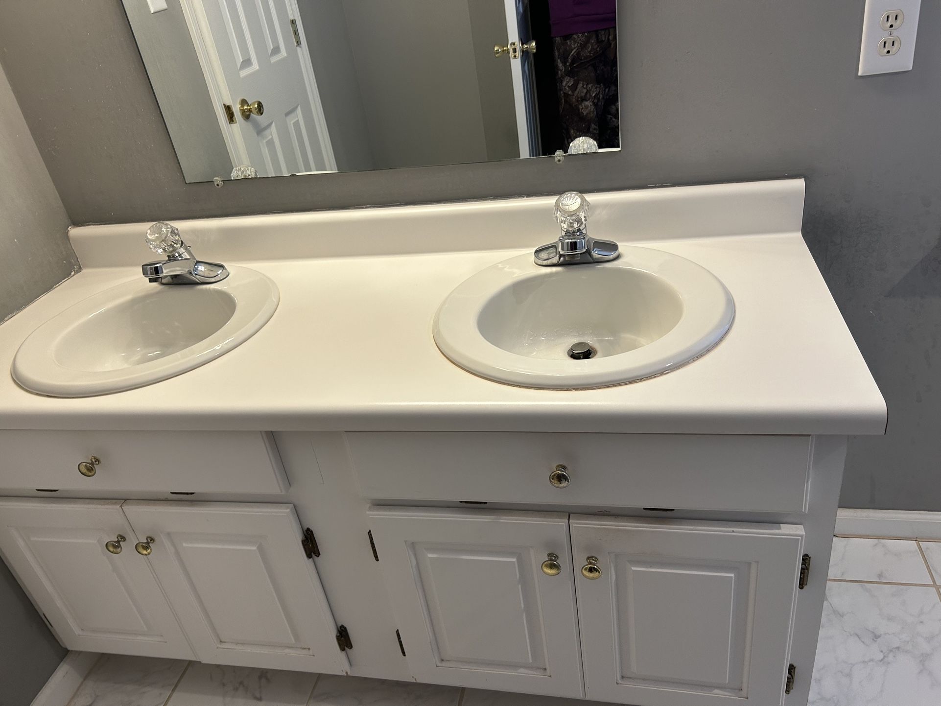 Double Sink Vanity