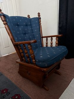 Solid Wood Glider Rocking Chair *NEED GONE ASAP*
