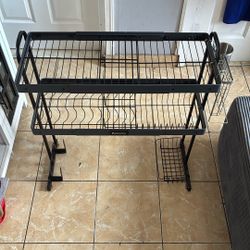 Over The Sink Dish Drying Rack