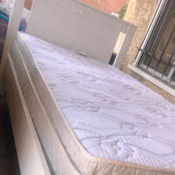 Malm Twin Bed with Double Side Mattress