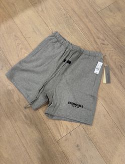 Essential shorts dark oatmeal size large