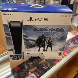 Sony PS5 Disc With God Of War 