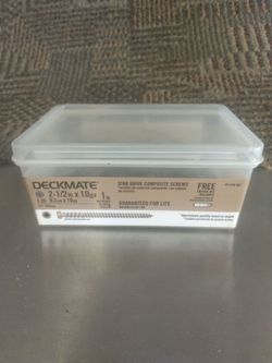 Deckmate Star Drive Composite Screws 2-1/2in x 10ga
