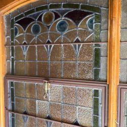 Antique Stained Glass Window