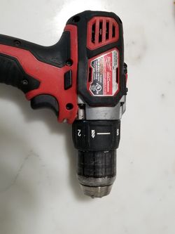 Milwaukee Drill used