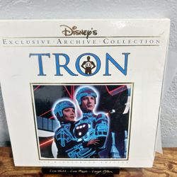 TRON Laserdisc Disney’s Exclusive Archive Collection CAV Widescreen 3 Disc