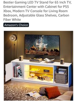 Tv stand with led lights