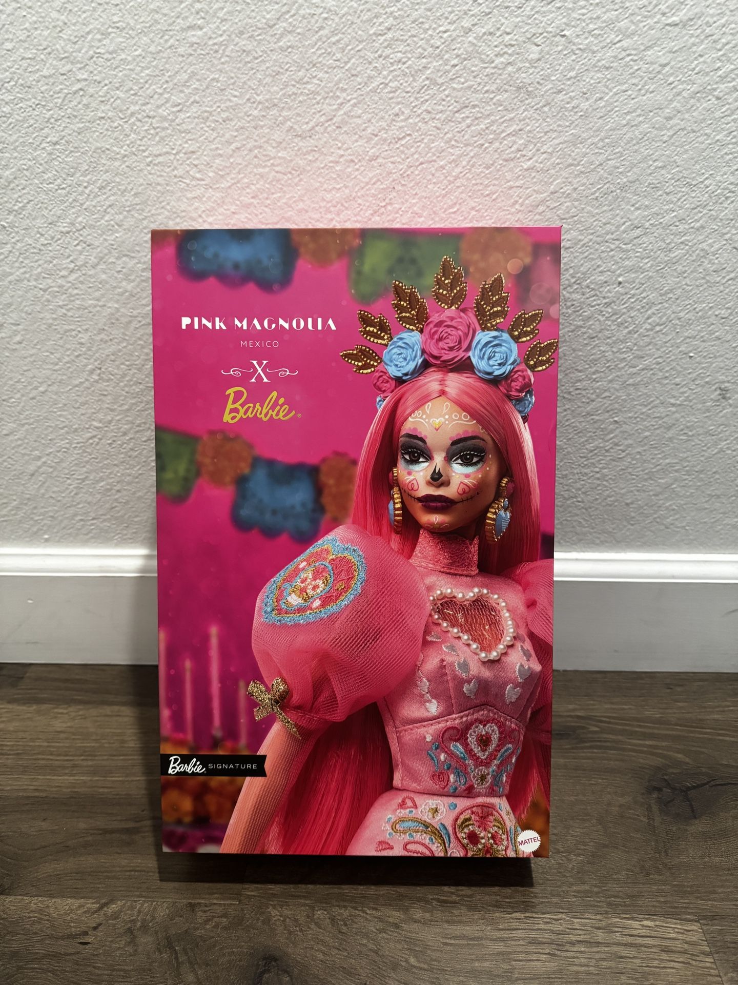 2023 Dia de Muertos Barbie X Pink Magnolia Doll IN HAND - Main Image