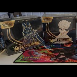 Mega Evolution / Twilight Masquerade / Surging Sparks ETB