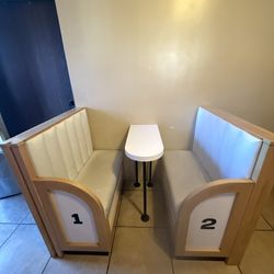 Juego De Sillones Para Negocio En Color azul  Claro