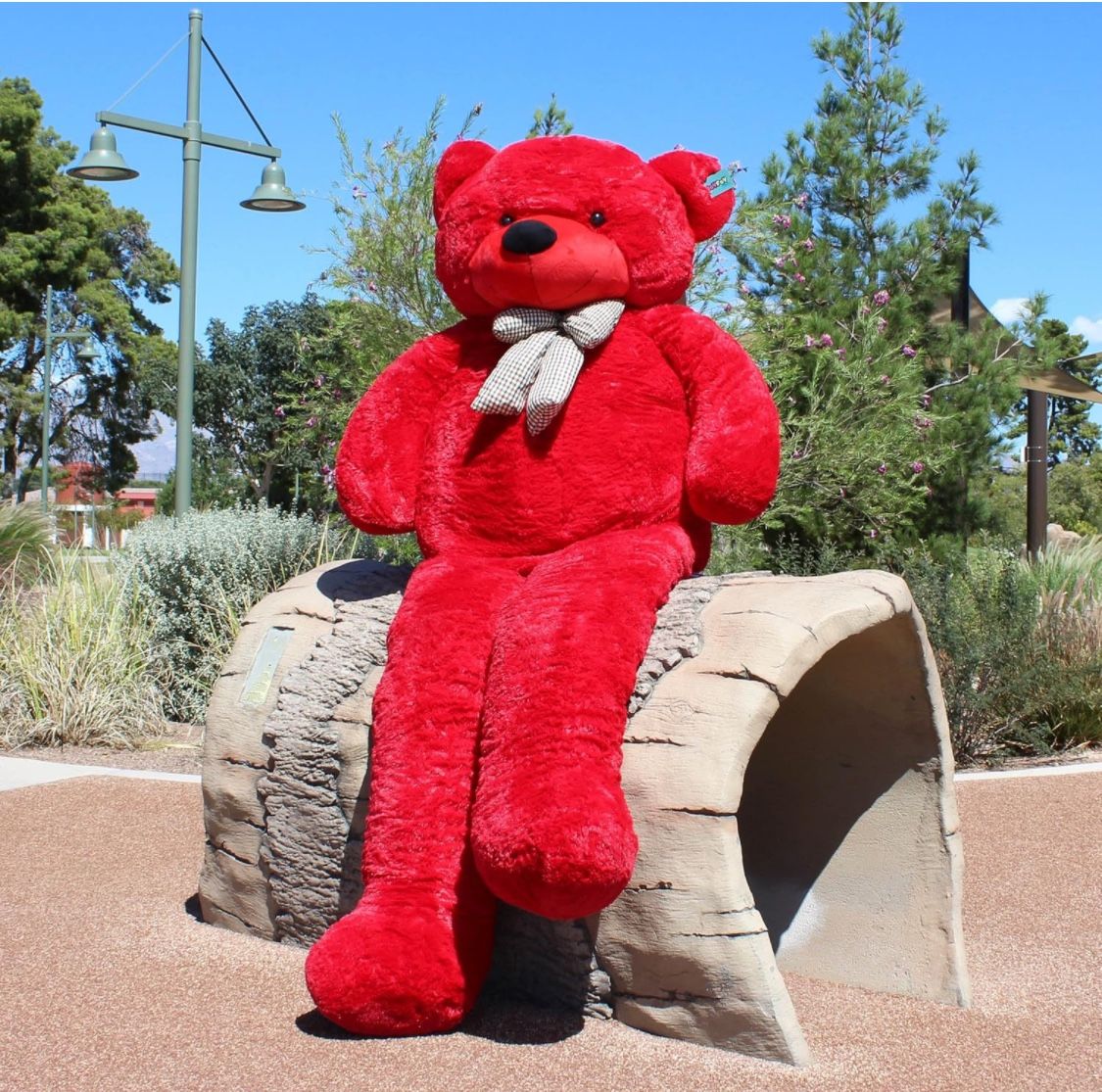 Gigantic Red Teddy Bear