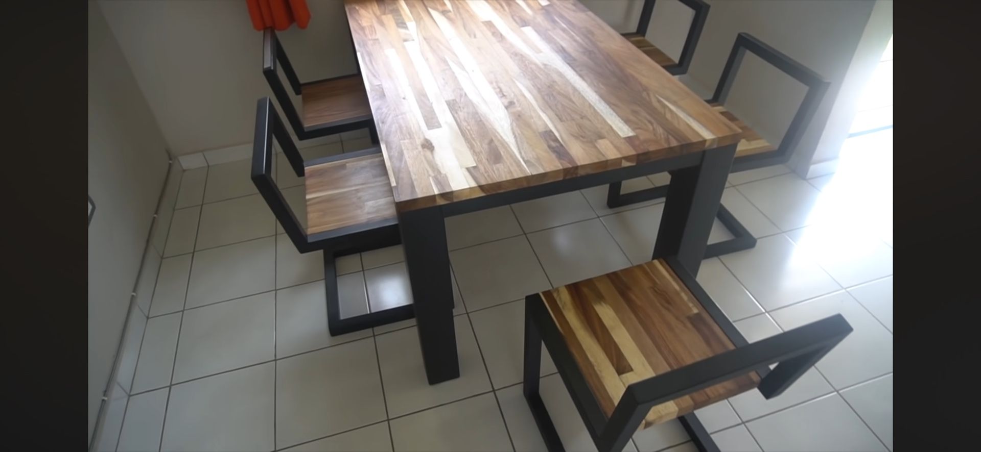 Kitchen table with four chairs