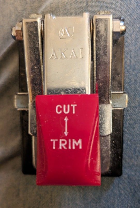 Vintage Akai Tape Splicer Cut Trim Repair Reel To Reel. Movies, Recorder. Eastside or West. Save $5 With Pickup