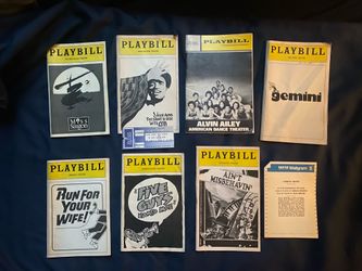 Playbill magazines