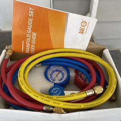 Auto A/C Recharge Gauge Unit 