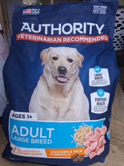 Authority Adult Large Breed Dog Food, 18 lb
