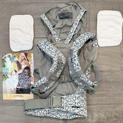 ERGObaby Petunia Pickle Bottom Carrier Set – Floral Print + Accessories