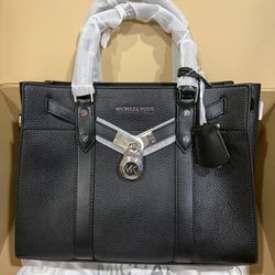 Michael Kors Black Leather Handbag
