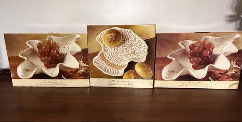 3-Piece Ceramic Fall Serving Set ( one price)