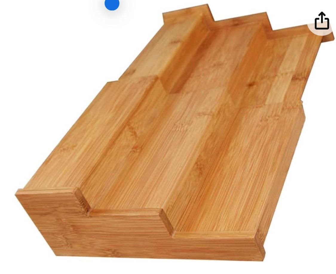 Bamboo Expandable Spice Rack