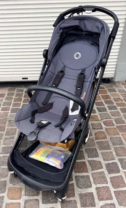 Bugaboo Butterfly Travel Stroller (Deep Indigo) + Bumper Bar