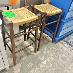 Vintage pair of barstools