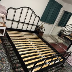 Queen bed frame