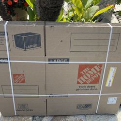 New, Larger Moving, Shipping, Packaging Box - 9pcs