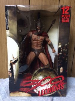 King Leonidas 12” Figure with Sound (Brand New)