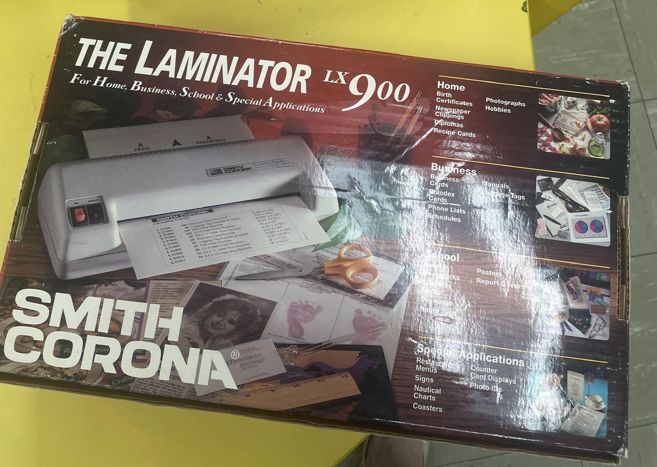 Smith Corona LX-900 Laminator