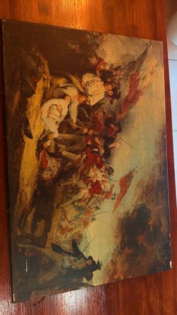 Battle of Bunker Hill Canvas Print - John Trumbull Historical Wall Art (30" x 20")