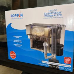 Top Fin PRO70 Aquarium Filter – NEW Open Box – For 70 Gal Tanks