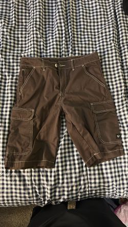 True Religion Brown Jorts 