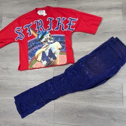 Men Vintage 2pc Set 