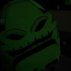 Oogie Boogie Rare Disney Parks Exclusive  Glow In The Dark Loungefly 