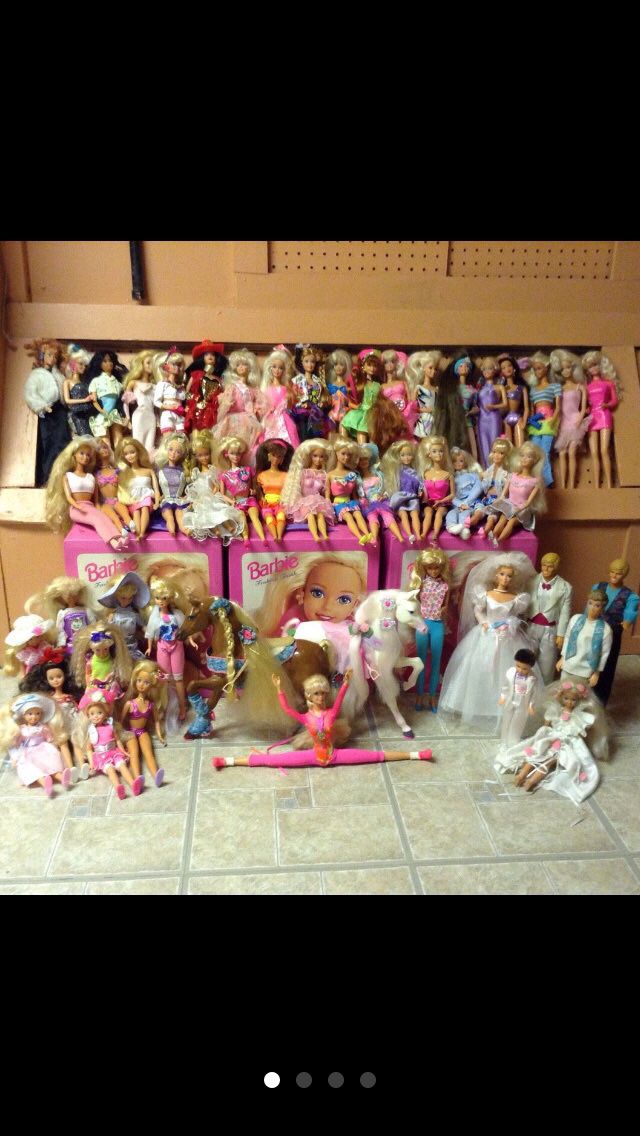 Tons of Barbie dolls & horses for sale ...price based on what you want!!!