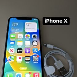 iPhone X. Like New And Unlocked! 