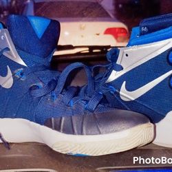 Nike Mens Hyperdunk 2015 749645-404 Blue Basketball Shoes Sneakers Size 7