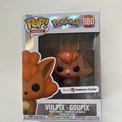 Pokémon Center Exclusive Pearlescent Vulpix Funko Pop