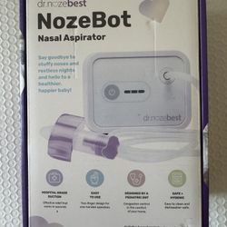 NozeBot Nasal Aspirator , Brand New