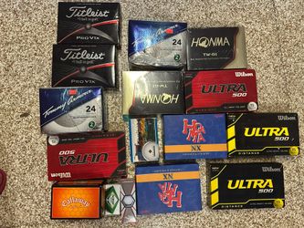 Golf Balls Never Been Used Various Brands