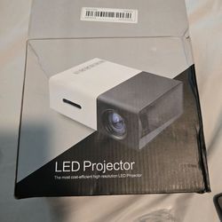 Projector with wall mount