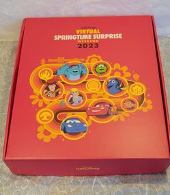 Disney Virtual Springtime Surprise Collectible 2023 Medals & Shirts Women's Medium 