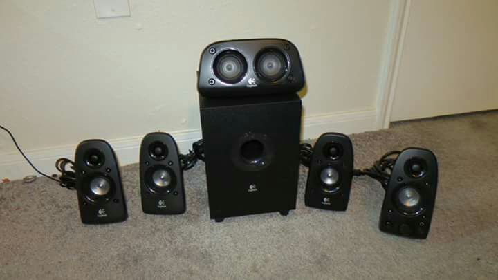 Logitech z506 surround sound system