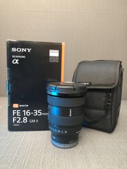 Sony FE 16-35mm f/2.8 GM II Lens (Sony E)