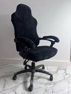 Black Velvet Gaming Chair