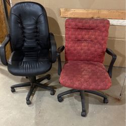 Executive Office Chairs. $10 Each